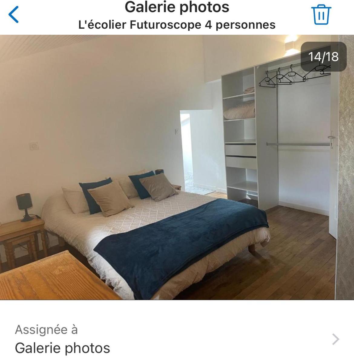L'Ecolier Futuroscope 4 Personnes Apartment Beaumont  Exterior photo