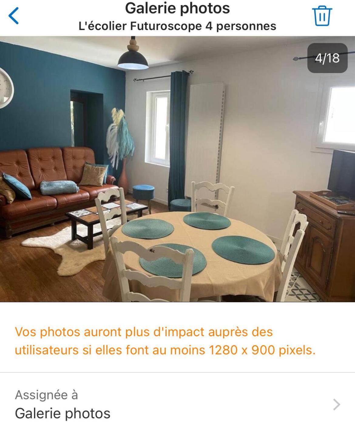 L'Ecolier Futuroscope 4 Personnes Apartment Beaumont  Exterior photo